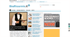 Desktop Screenshot of blogrisparmio.it