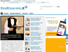 Tablet Screenshot of blogrisparmio.it